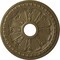 Ekena Millwork Raymond Ceiling Medallion (Canopies up to 5 1/8"), 18 1/8"OD 3 5/8"ID x 1 1/8"P, Mississippi Mud CM18RAMMF - alternate 1